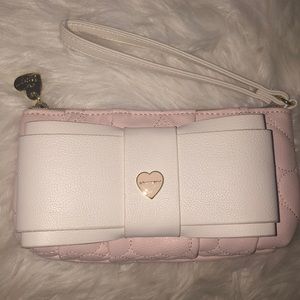 Betsy Johnson Bow Wristlet